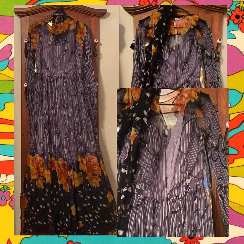 GORGEOUS 70’s VINTAGE DRESS